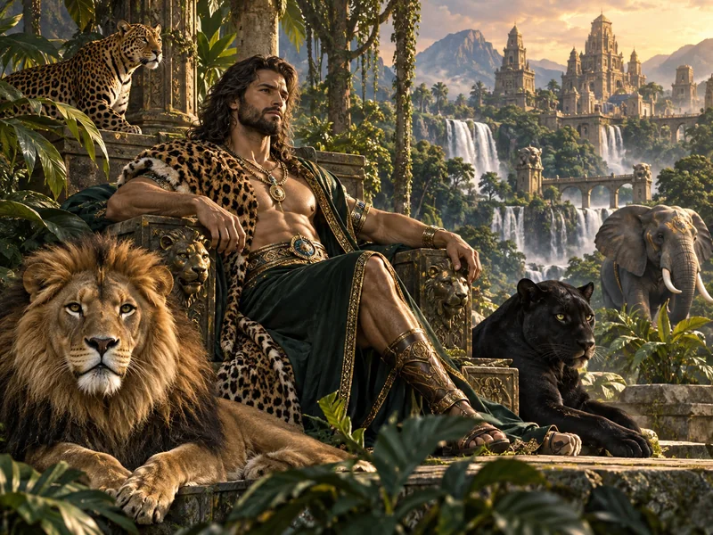 Jungle King — သရုပ်ဖော်ပုံ