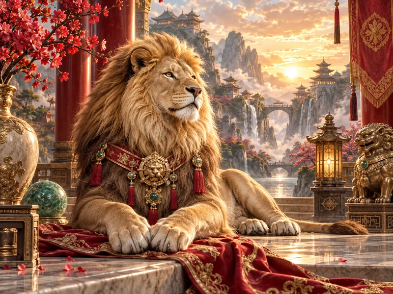 Prosperity Lion — သရုပ်ဖော်ပုံ